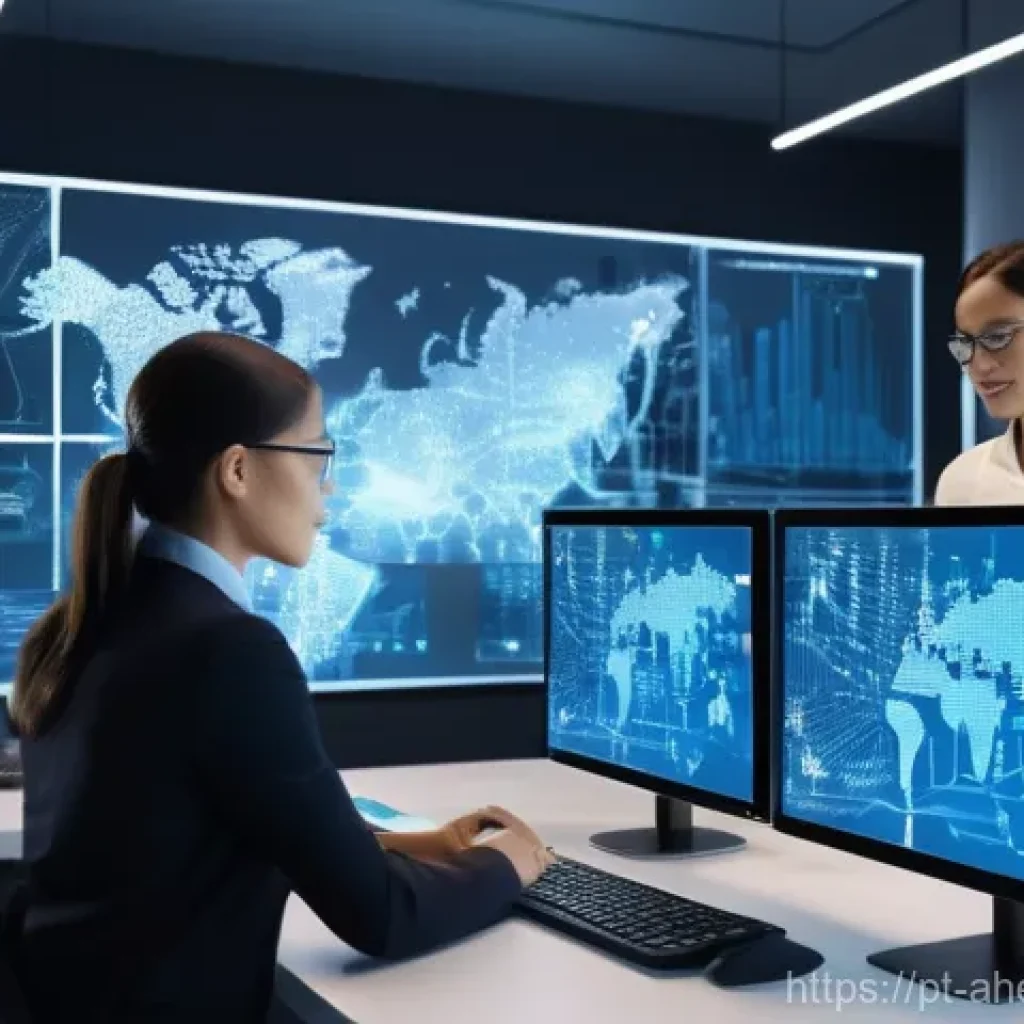 신기술 직업의 직무 설명서 - **Prompt for "Cloud Architect"**:
    "A diverse team of professionals, including a female Cloud Arc...