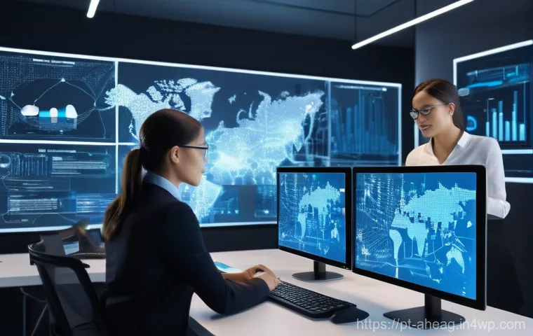 신기술 직업의 직무 설명서 - **Prompt for "Cloud Architect"**:
    "A diverse team of professionals, including a female Cloud Arc...